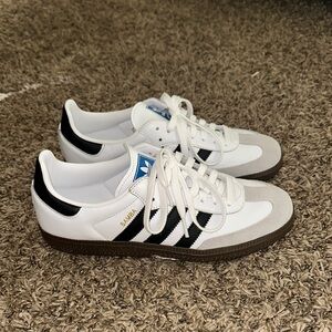 Adidas Samba Classic White and Black Women’s Shoes